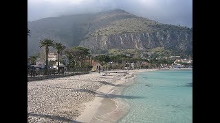 Places to see in  Palermo  Italy  Mondello beach [upl. by Leon]