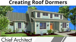 Manually Drawing Custom Dormers [upl. by Ulberto436]