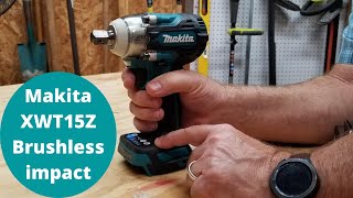 Heres the NEW Makita Model XWT15Z cordless impact wrench [upl. by Ailema]