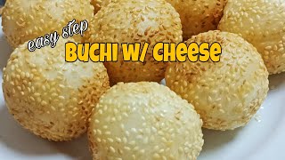 How to make BUCHI with Cheese  Sesame balls  Buchi recipe [upl. by Maillw]