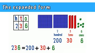 The expanded form  Grade 2 [upl. by Danete348]