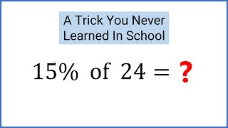 How to calculate percentages in your head [upl. by Malley375]