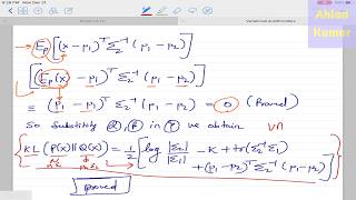 Deep Learning 20 2 Variational AutoEncoder  Explaining KL KullbackLeibler Divergence [upl. by Nadaha]