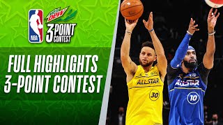 MtnDew3PT​ Contest Full Highlights  2021 NBAAllStar [upl. by Paik940]