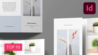 10 Best InDesign Brochure Templates [upl. by Wandy535]