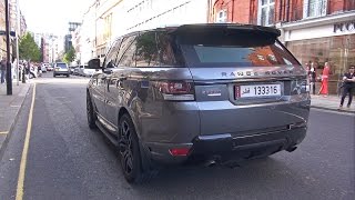 CRAZY LOUD Land Rover Range Rover Sport 50 V8 Supercharged [upl. by Florine819]