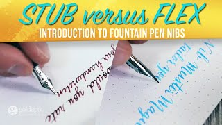 Introduction to Stub and Flex Nib Fountain Pens [upl. by Jess]