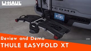 Thule Easyfold XT 2 Bike Rack Review and Demo [upl. by Lipps705]