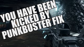 How To Fix Being Kicked By Punkbuster In Battlefield4  BF4 PUNKBUSTER Solution [upl. by Kev]