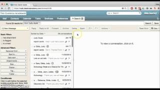 Zimbra Email Search [upl. by Kired]