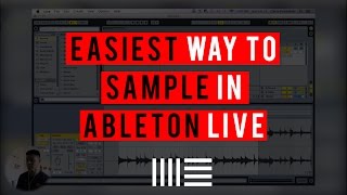 EASIEST Way To Sample in Ableton Live  FigureItOut [upl. by Marne]