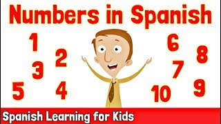 Numbers in Spanish 110  Spanish Learning for Kids [upl. by Sears]