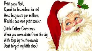 Petit Papa Noël lyrics wEnglish sub  Josh Groban [upl. by Armelda]