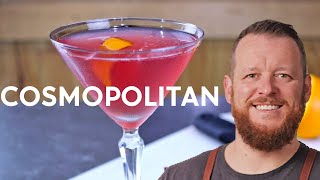 Cosmopolitan cocktail recipe [upl. by Ieluuk]