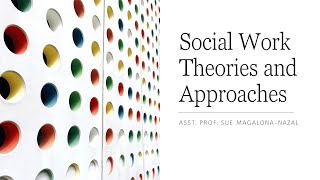 Social Work Theories and Approaches [upl. by Akayas]