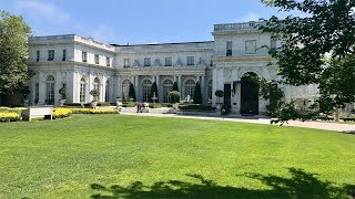 Touring The Rosecliff Mansion Newport Rhode Island [upl. by Bradney886]