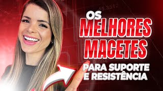 OPÇÕES BINÁRIAS  MELHORES MACETES PARA SUPORTE E RESISTÊNCIA [upl. by Lindemann]