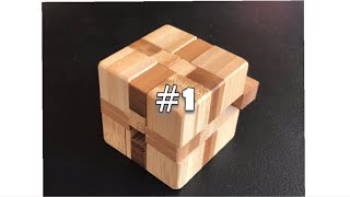 Wood Cube Puzzle [upl. by Garrard]