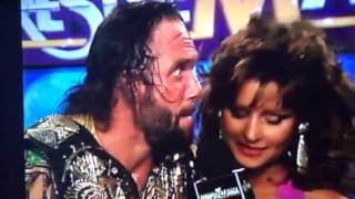 Macho Man WrestleMania Interview [upl. by Valente]