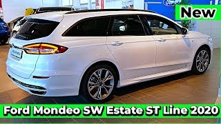 New Ford Mondeo SW Estate ST Line 2020 Review Interior Exterior [upl. by Jemy]