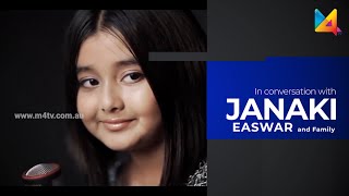 Interview with Janaki Easwar  The youngest singer going to compete in The Voice Australia [upl. by Attiuqram]