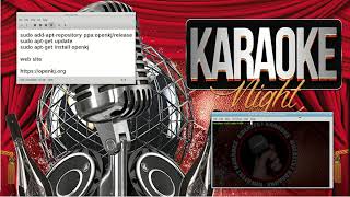 OpenKJ free karaoke software Install [upl. by Nilrem]