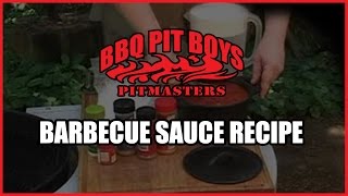 How to make a Barbecue Sauce  Recipe Sauce [upl. by Kawai]