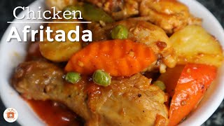 Chicken Afritada Recipe  Afritadang Manok  Quick and Easy To Follow [upl. by Adnawat]