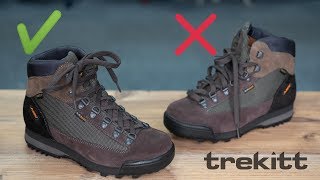 How to Correctly Lace Walking Boots [upl. by Oht]