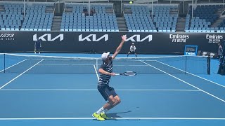 UNRETURNABLE Reilly Opelka T  Serve 🎾 🤯 🇺🇸 [upl. by Rellek]