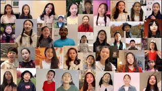 Talented Kids Singing Virtually During Global Pandemic  We Are The World [upl. by Katti]