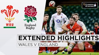 Wales v England  EXTENDED Highlights  Thriller at the Principality  2021 Guinness Six Nations [upl. by Llatsyrc]