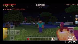 Herobrine Addon Download  Minecraft PE [upl. by Samuela101]