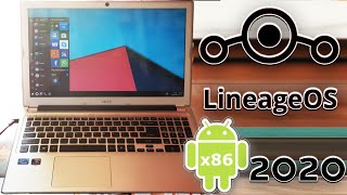 LineageOS for PC 2020 Installation and Preview [upl. by Kippar557]