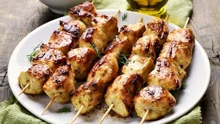 Perfect Chicken Kabob Recipe  Juicy Grilled Chicken Kabob [upl. by Ziwot]