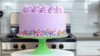 Cake Decorating for Beginners  How to Frost a Cake [upl. by Blood]