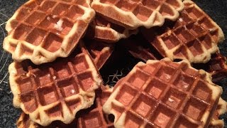 Luikse wafels Liège Waffles [upl. by Ybbil]