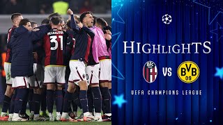 BolognaBorussia Dortmund  Highlights [upl. by Kcirderf]