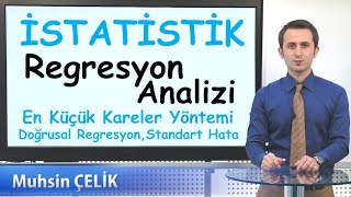 11 Regresyon Analizi En Küçük Kareler Yöntemi Standart Hata Terimi  İSTATİSTİK  XDERS [upl. by Pimbley]