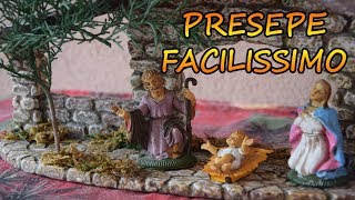 COSTRUIRE UN PRESEPE FACILISSIMO IN POLISTIROLO  tutorial [upl. by Trudey460]